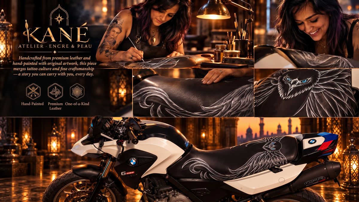 - Costumized Hand-Made Leather Line of Work -
